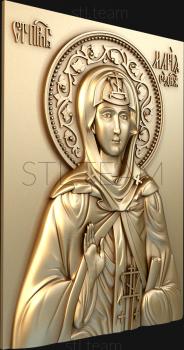 3D model Saint Mary of Radonezh (STL)