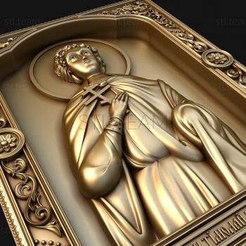 3D модель Святой Тимофей Кесарийский (STL)