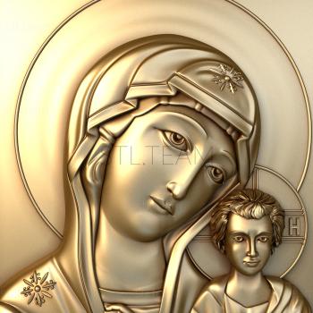 3D model Kazan Mother of God (STL)