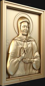 3D model Icon of the Holy Matron (STL)