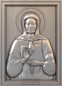 3D model Icon of the Holy Matron (STL)