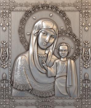 3D model Holy Mother of God of Kazan (STL)