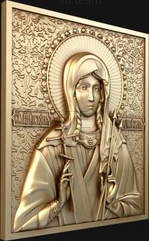 3D model Icon of Saint Victoria (STL)