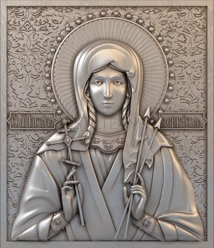 3D model Icon of Saint Victoria (STL)