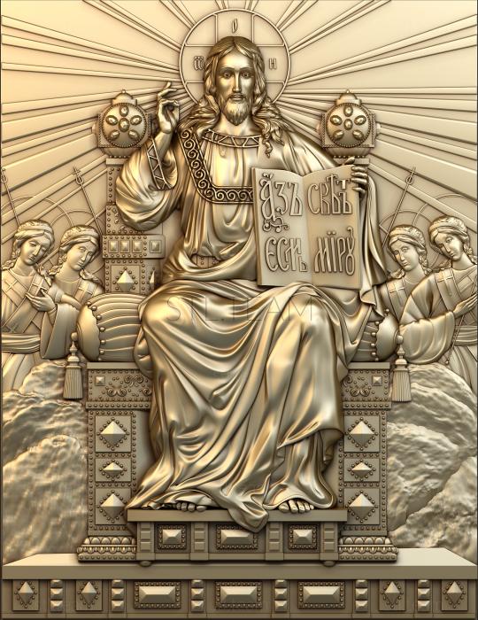 Иконы Господь Вседержитель на троне