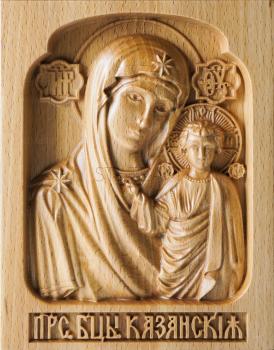 3D model Kazan icon of the Mother of God (STL)