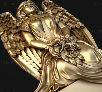 3D model Grieving angel (STL)