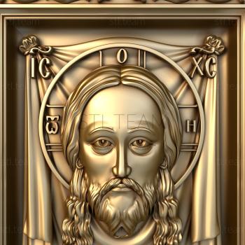 3D model The face of Christ (STL)