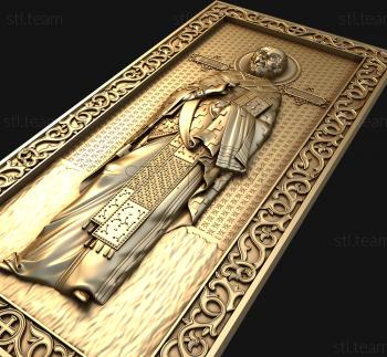 3D model Icon Nicholas the Wonderworker (STL)