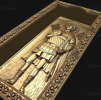 3D model Holy Martyr Victor (STL)