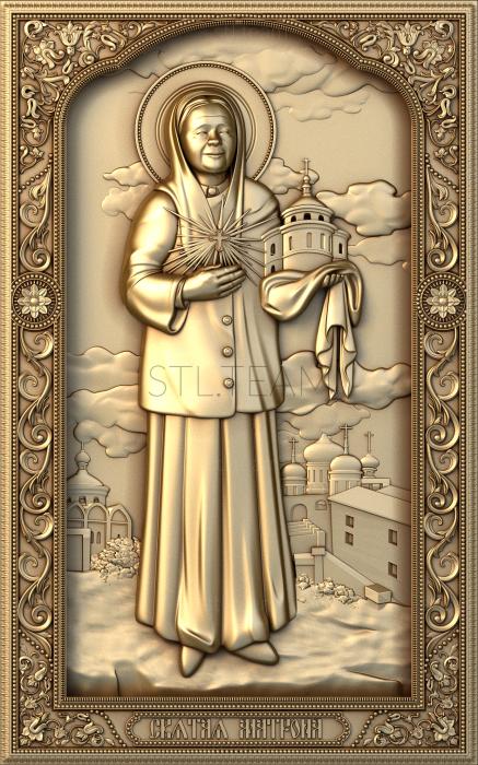 3D model Icon of the Holy Matron (STL)