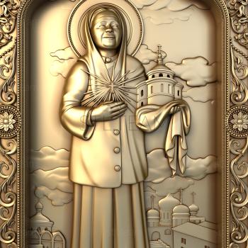 3D model Icon of the Holy Matron (STL)