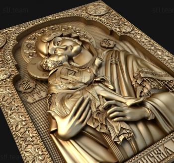 3D model Mother of God Donskaya (STL)