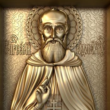 3D model St. Sergius of Radonezh (STL)