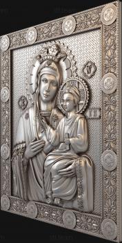 3D model Mother of God Kazan (STL)