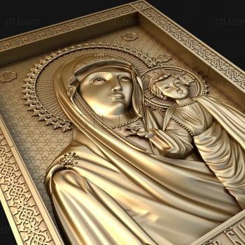 3D model Mother of God Kazan (STL)