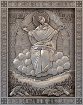 3D model The Mother of God the Conqueror of Breads (STL)