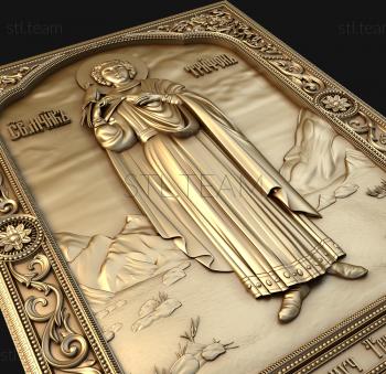 3D model Saint Martyr Tryphon (STL)