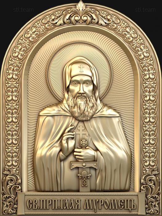 3D model Holy Reverend Ilya Muromets (STL)