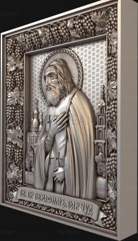 3D model Saint Reverend Seraphim of Sarov the Miraculous (STL)