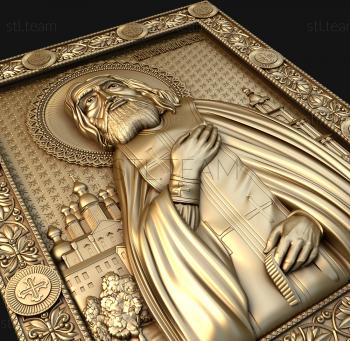 3D model Saint Reverend Seraphim of Sarov the Miraculous (STL)