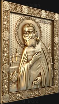 3D model Saint Reverend Seraphim of Sarov the Miraculous (STL)