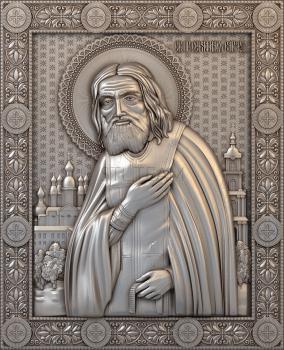 3D model Saint Reverend Seraphim of Sarov the Miraculous (STL)