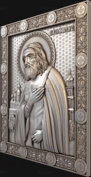 3D model Saint Reverend Seraphim of Sarov the Miraculous (STL)