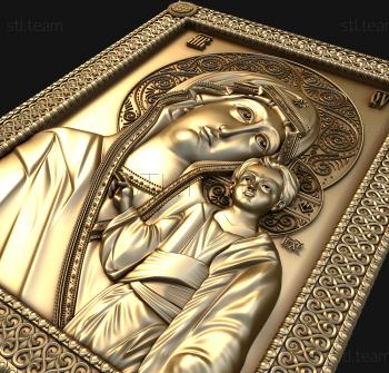 3D model Mother of God Kazan (STL)