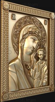 3D model Mother of God Kazan (STL)
