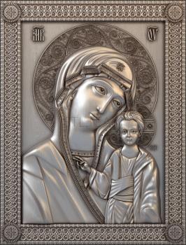3D model Mother of God Kazan (STL)