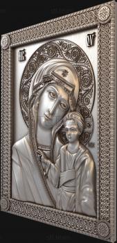 3D model Mother of God Kazan (STL)