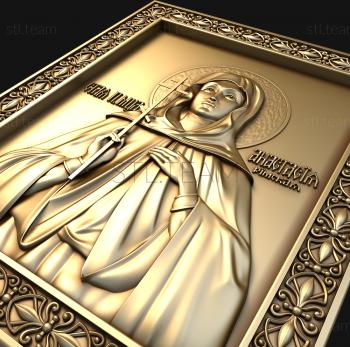 3D model Saint Anastasia (STL)