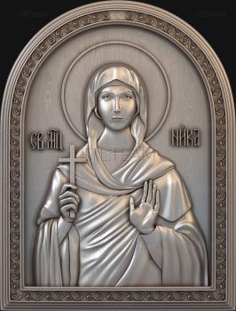 3D model Holy Martyr Nika of Corinth (STL)