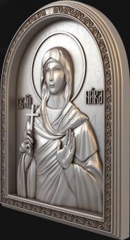 3D model Holy Martyr Nika of Corinth (STL)