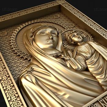 3D model Mother of God Kazan (STL)