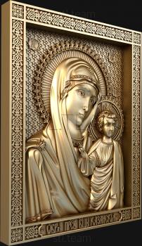 3D model Mother of God Kazan (STL)