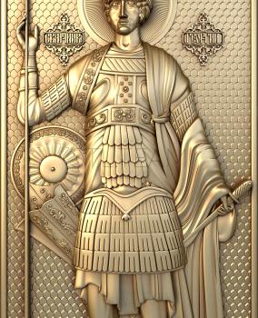 3D model Hieromartyr George the Victorious (STL)