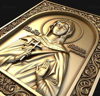 3D model Saint Juliana ROSSONSKAYA (STL)