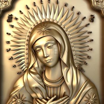 3D model Mother of God Tenderness (STL)