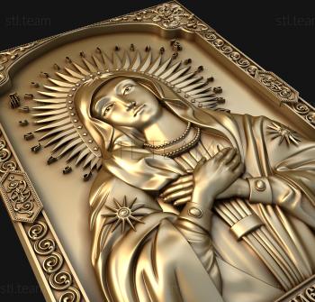 3D model Mother of God Tenderness (STL)