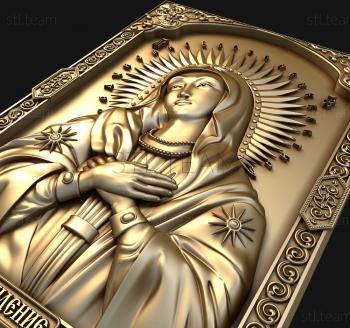 3D model Mother of God Tenderness (STL)