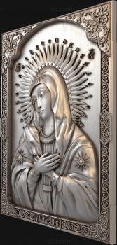 3D model Mother of God Tenderness (STL)