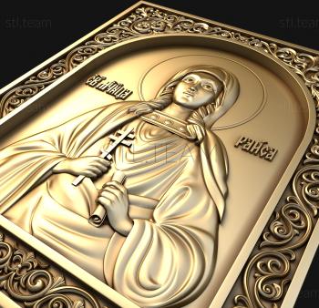 3D model St. Martyr Raisa (STL)