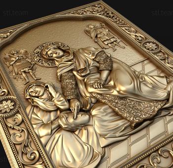 3D model The miraculous healing of the Virgin of Cassopitra (STL)