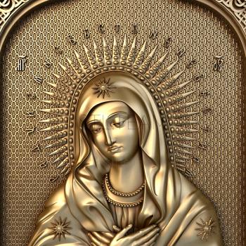 3D model Mother of God Tenderness (STL)