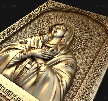 3D model Mother of God Tenderness (STL)