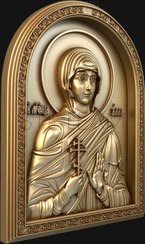 3D model Holy Martyr Alla (STL)