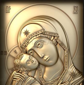 3D model Igorevskaya Mother of God (STL)