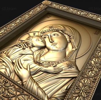 3D model Igorevskaya Mother of God (STL)